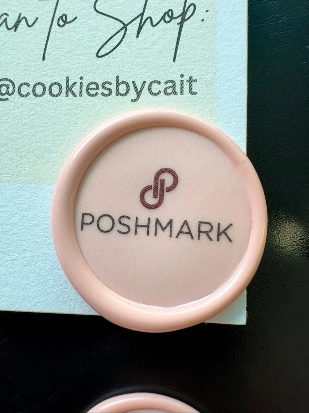 POSHMARK Branded Wax Seal Stickers | Premium Reseller Packaging Supplies